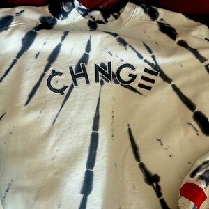 Light green tie dye Chnge sweatshirt